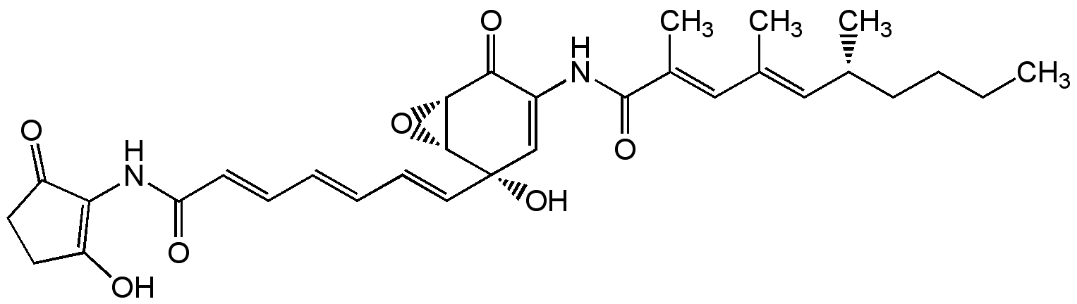 Manumycin Aの構造